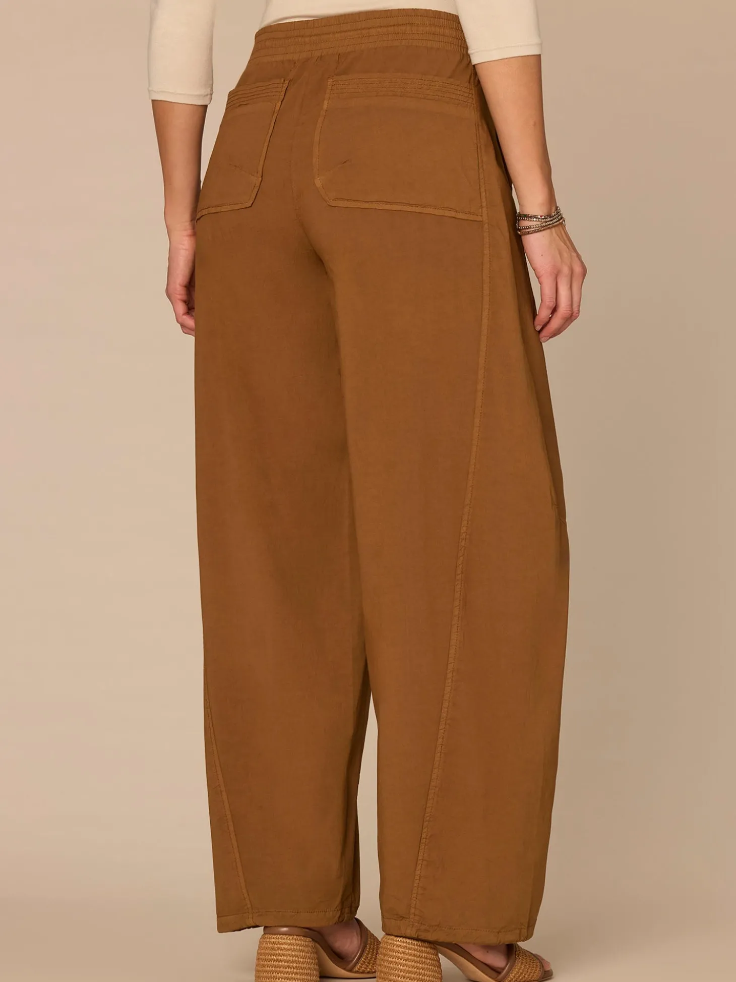 "Ab"leisure Skyrise Cinched Waist Toggle Hem Jogger Pants