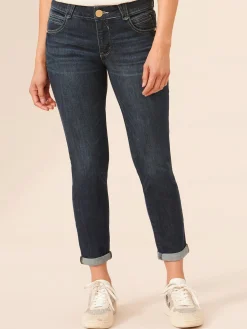 "Ab"solution® Ankle Skimmer Indigo Denim Skinny Jeans