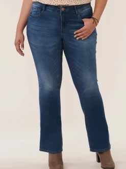 "Ab"solution® Artisanal Blue Plus Itty Bitty Bootcut Jean
