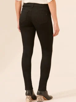 32" "Ab"solution® Booty Lift Long Jeans Black Jegging