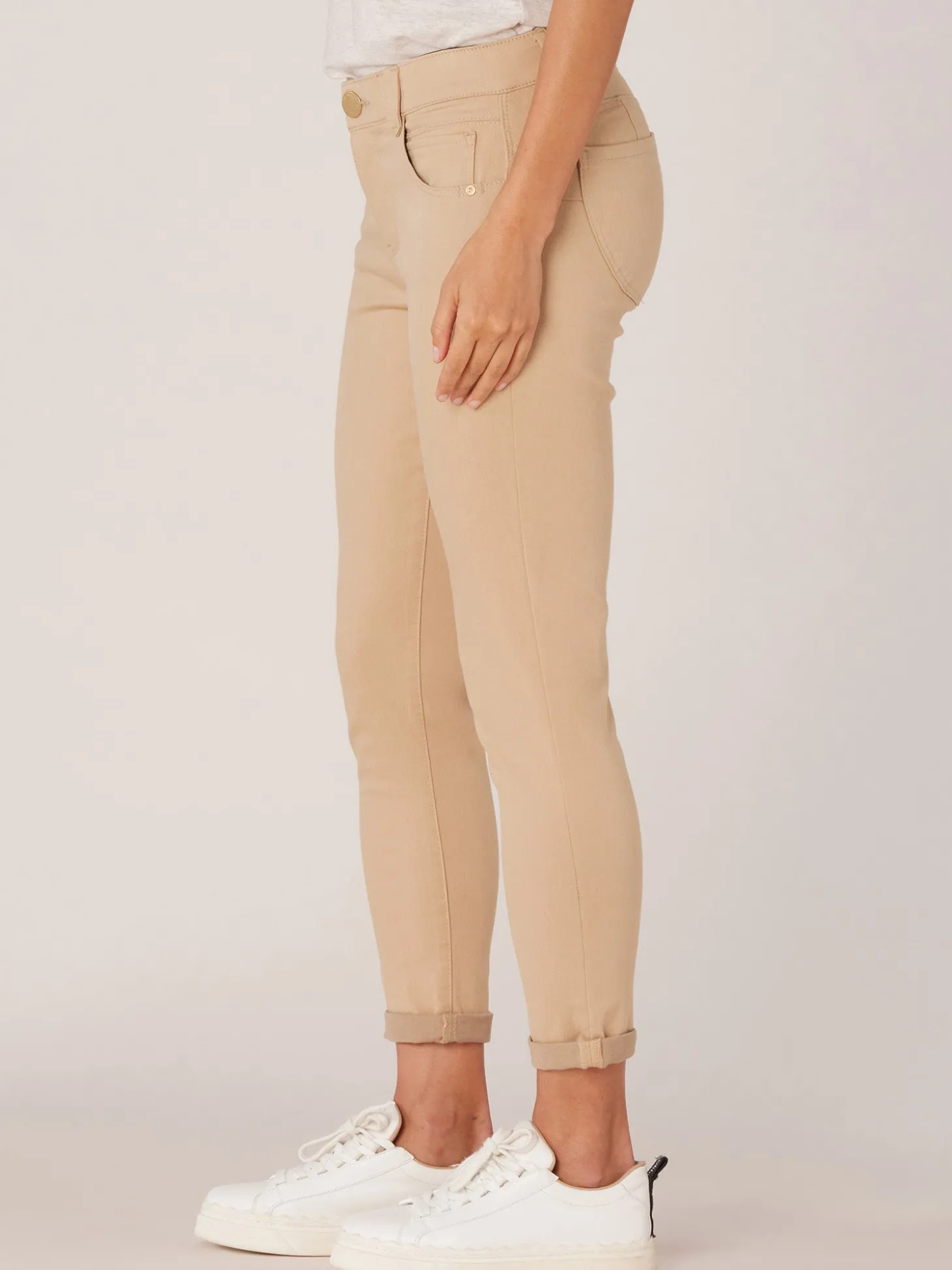 "Ab"solution® Color Ankle Skimmer Petite Skinny