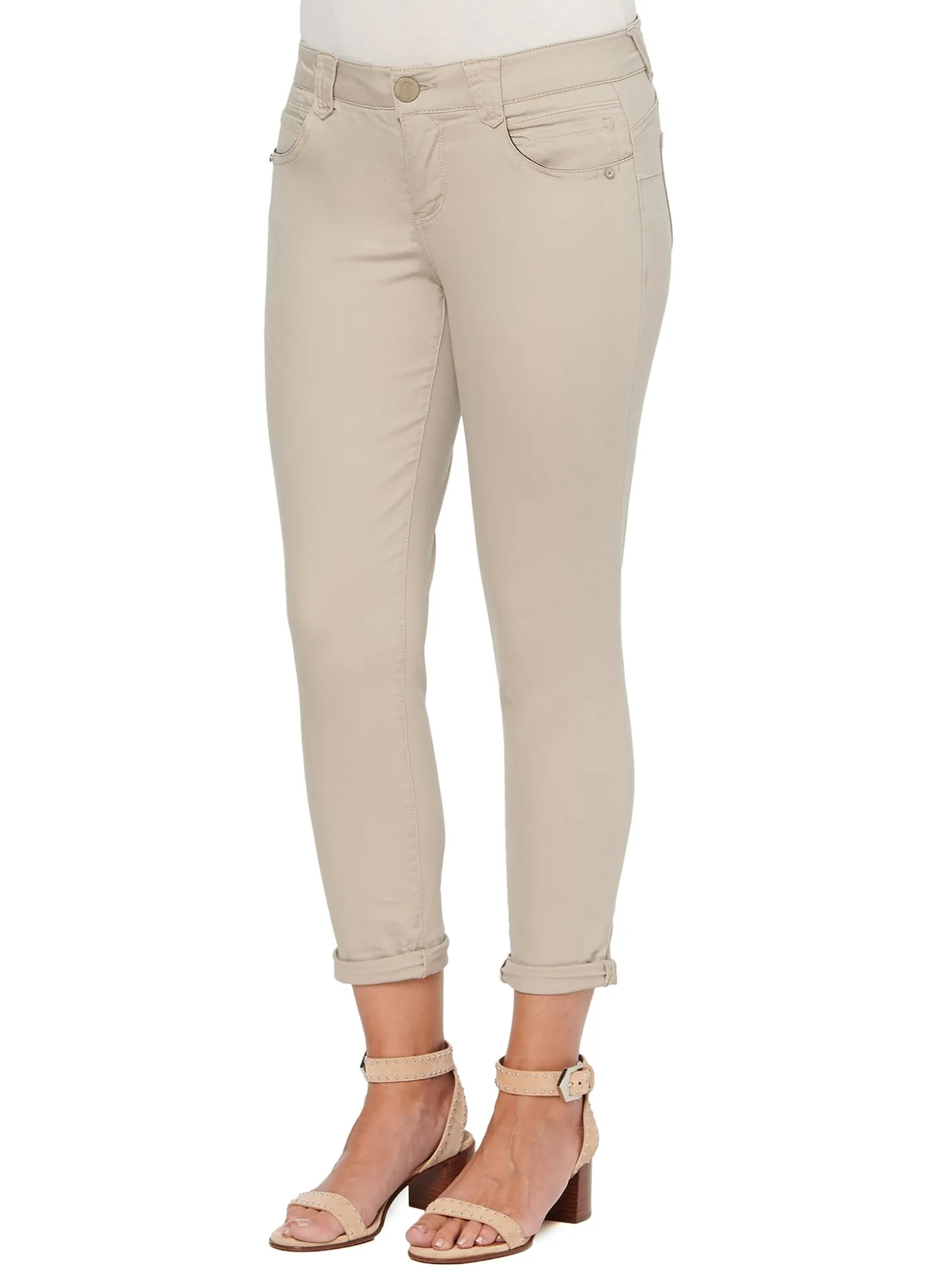 "Ab"solution® Color Ankle Skimmer Petite Skinny