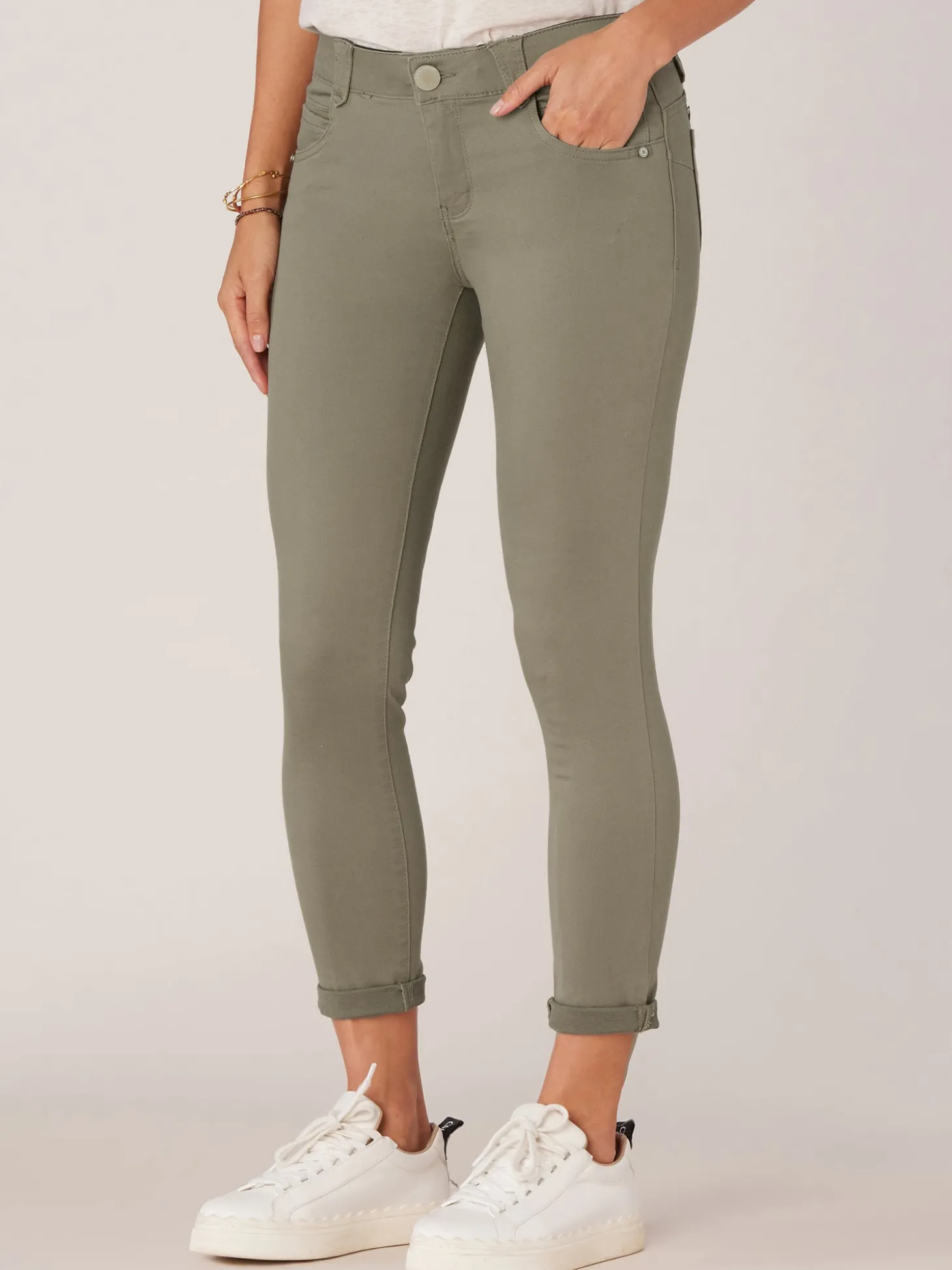 "Ab"solution® Color Ankle Skimmer Petite Skinny