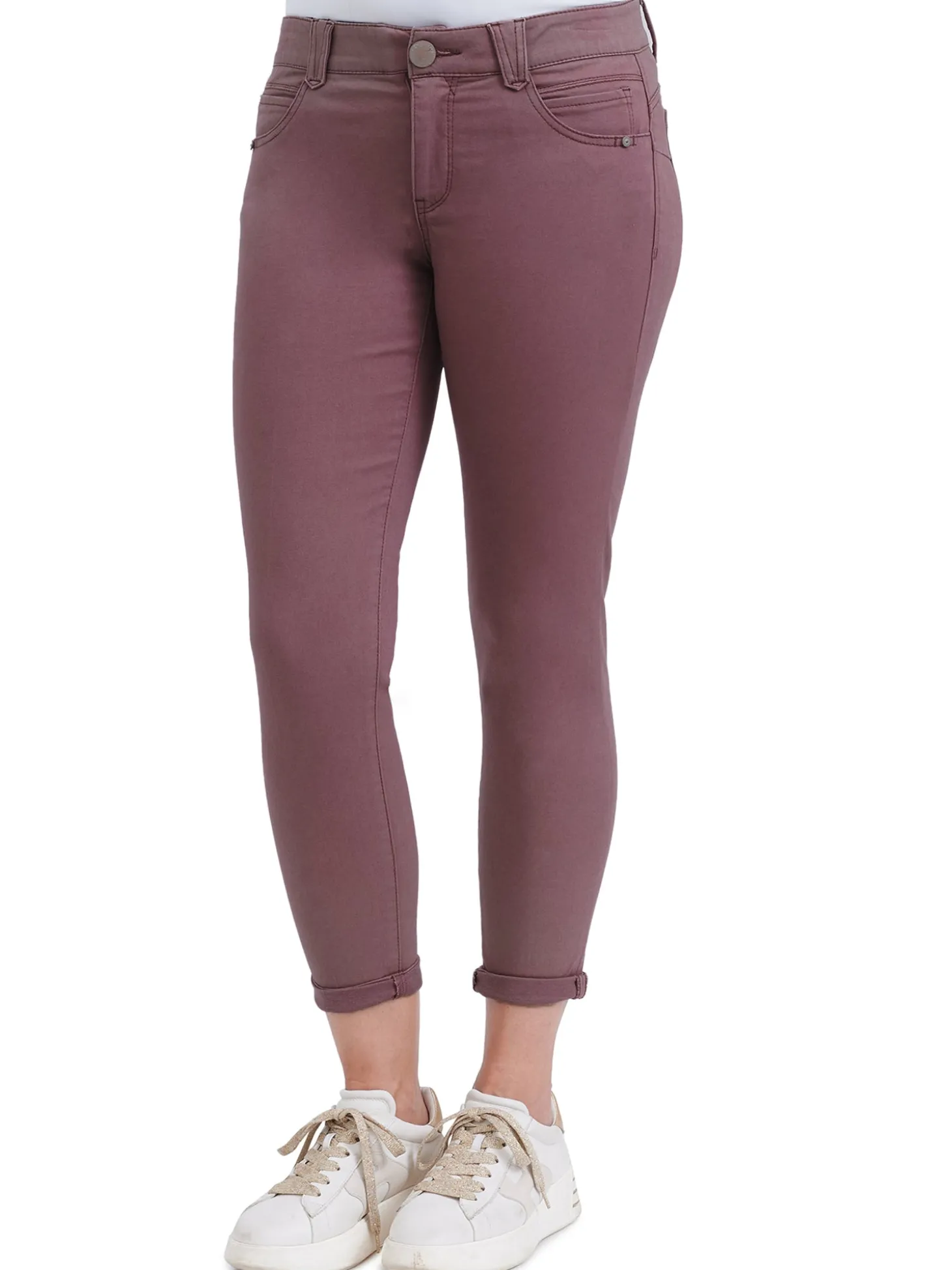 "Ab"solution® Color Ankle Skimmer Petite Skinny