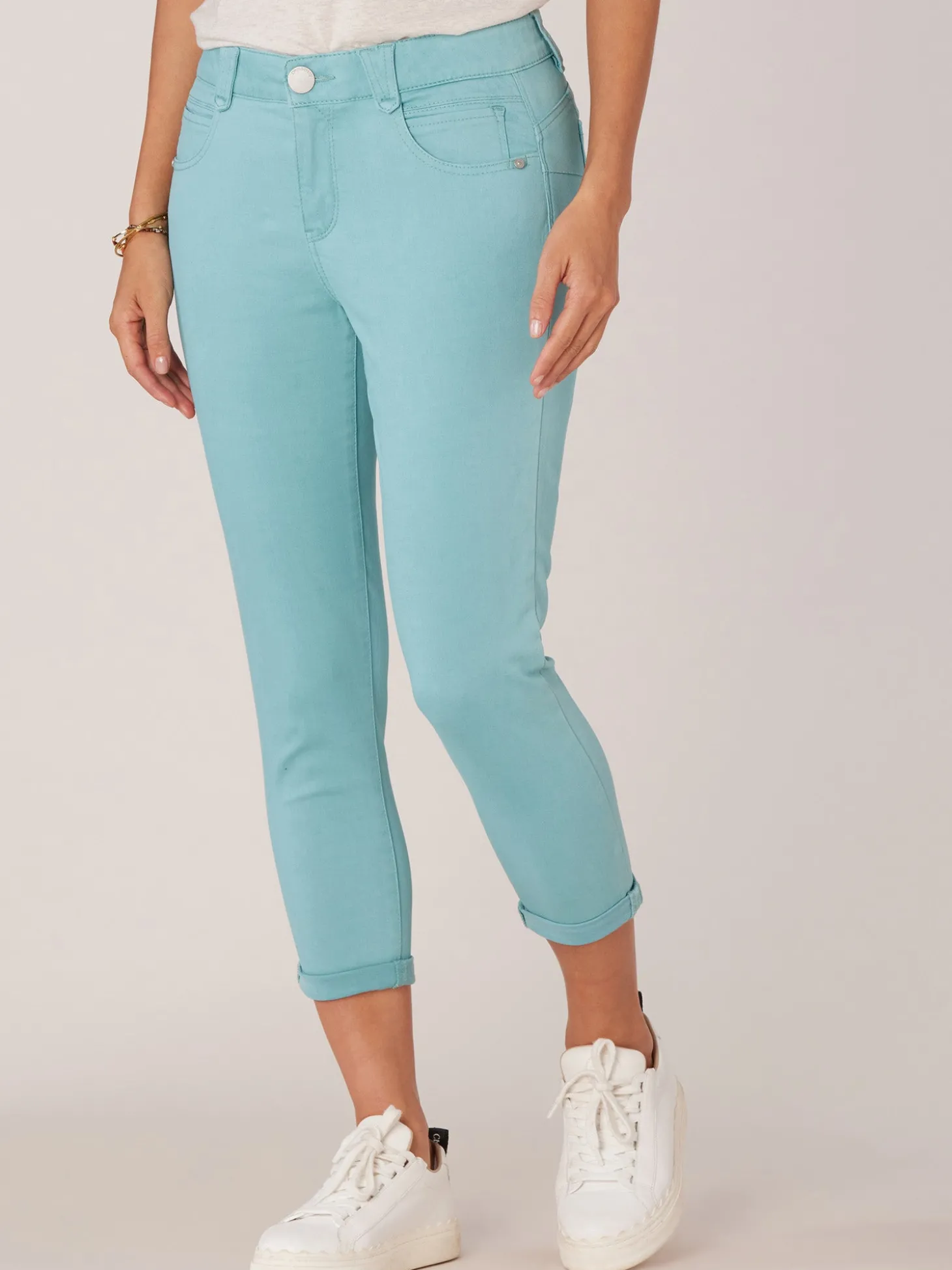 "Ab"solution® Color Ankle Skimmer Petite Skinny