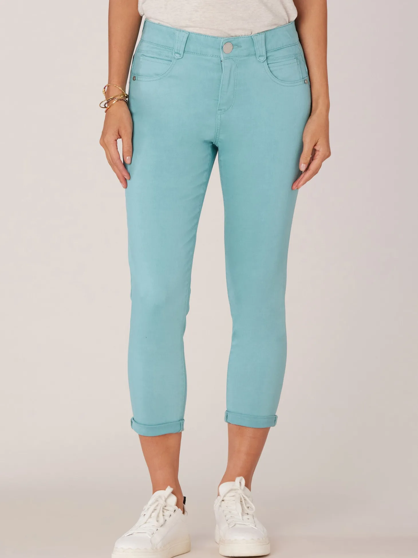 "Ab"solution® Color Ankle Skimmer Petite Skinny