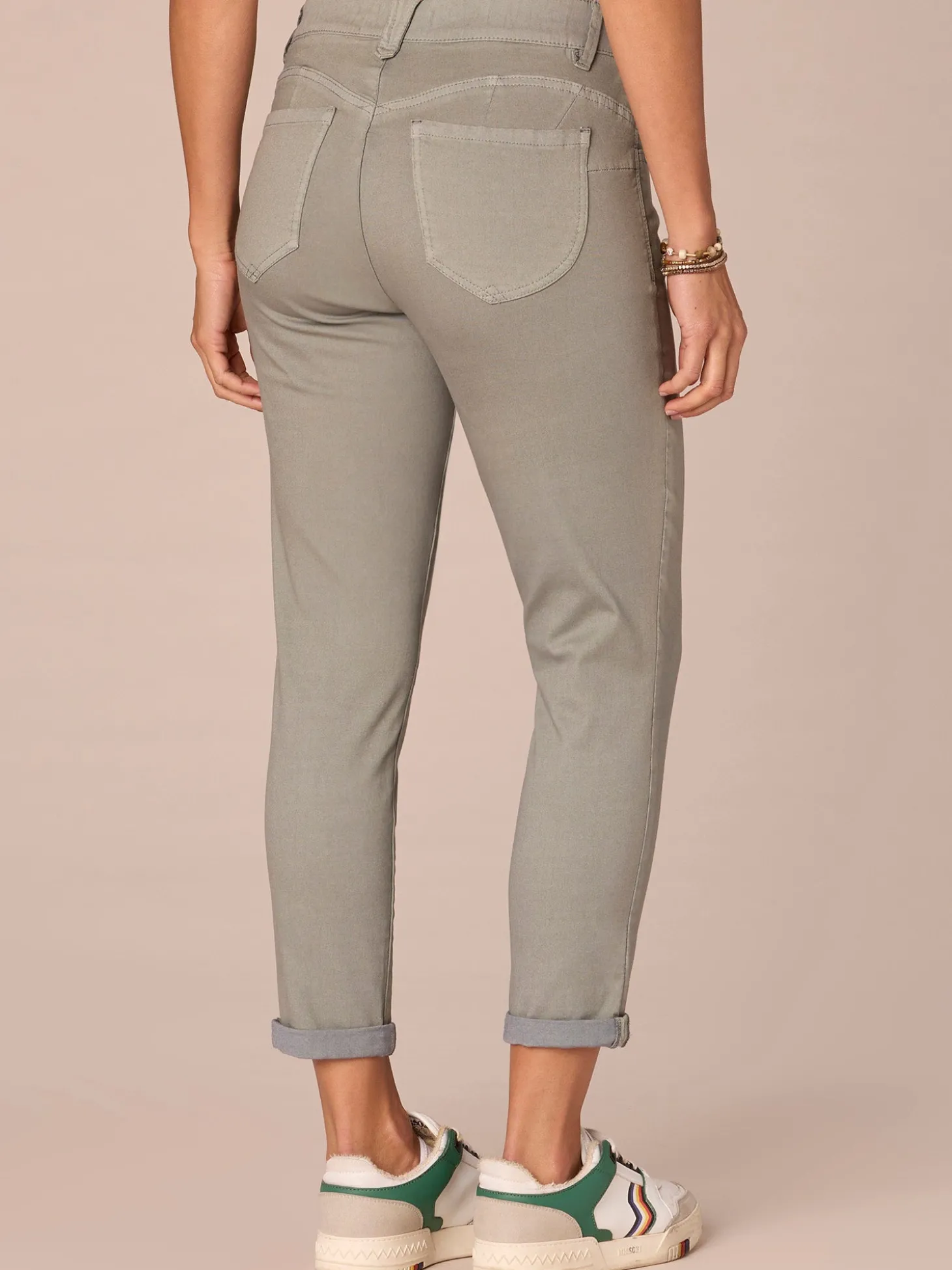 "Ab"solution® Colored Ankle Skimmer Pants