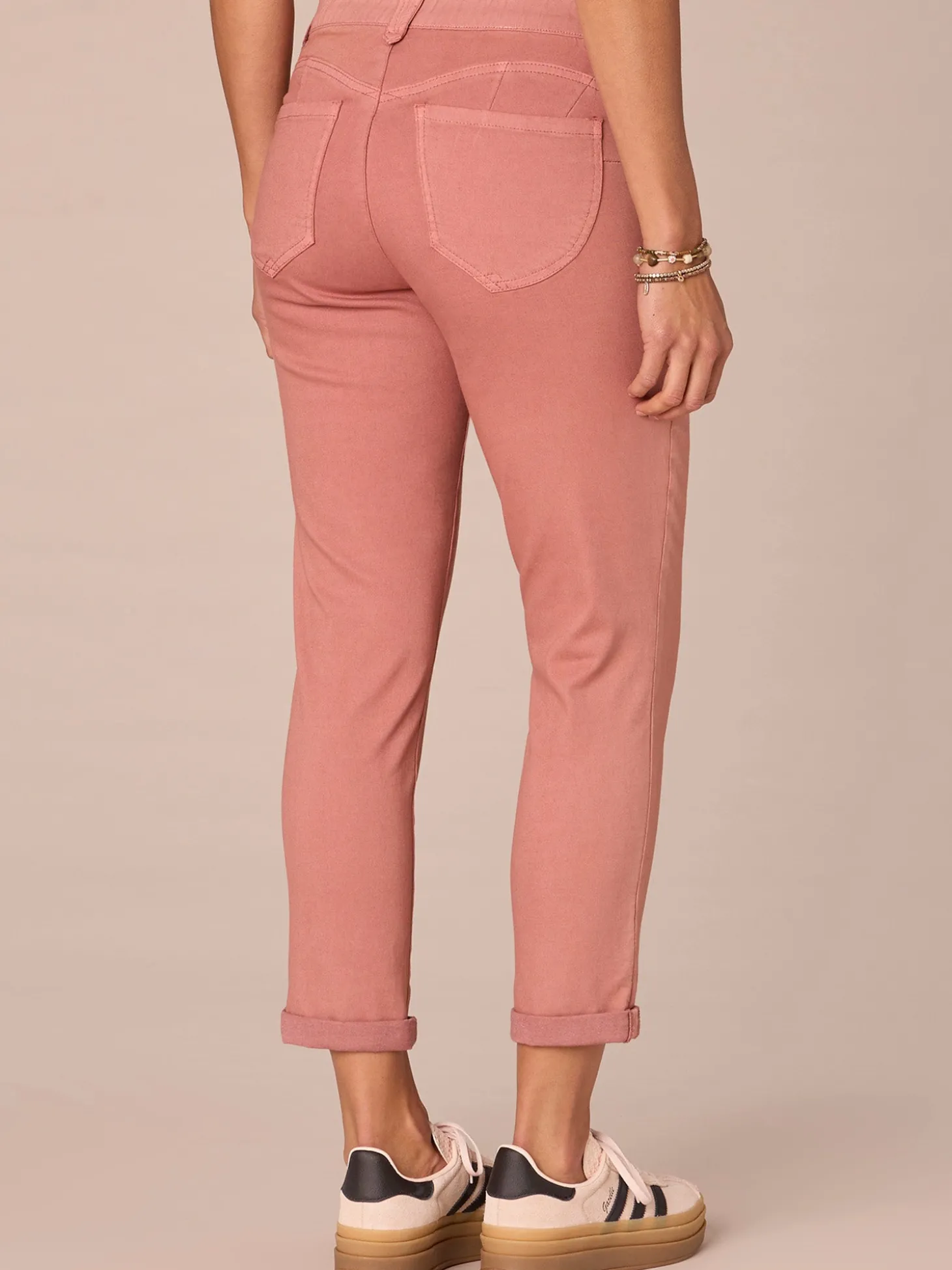 "Ab"solution® Colored Ankle Skimmer Pants