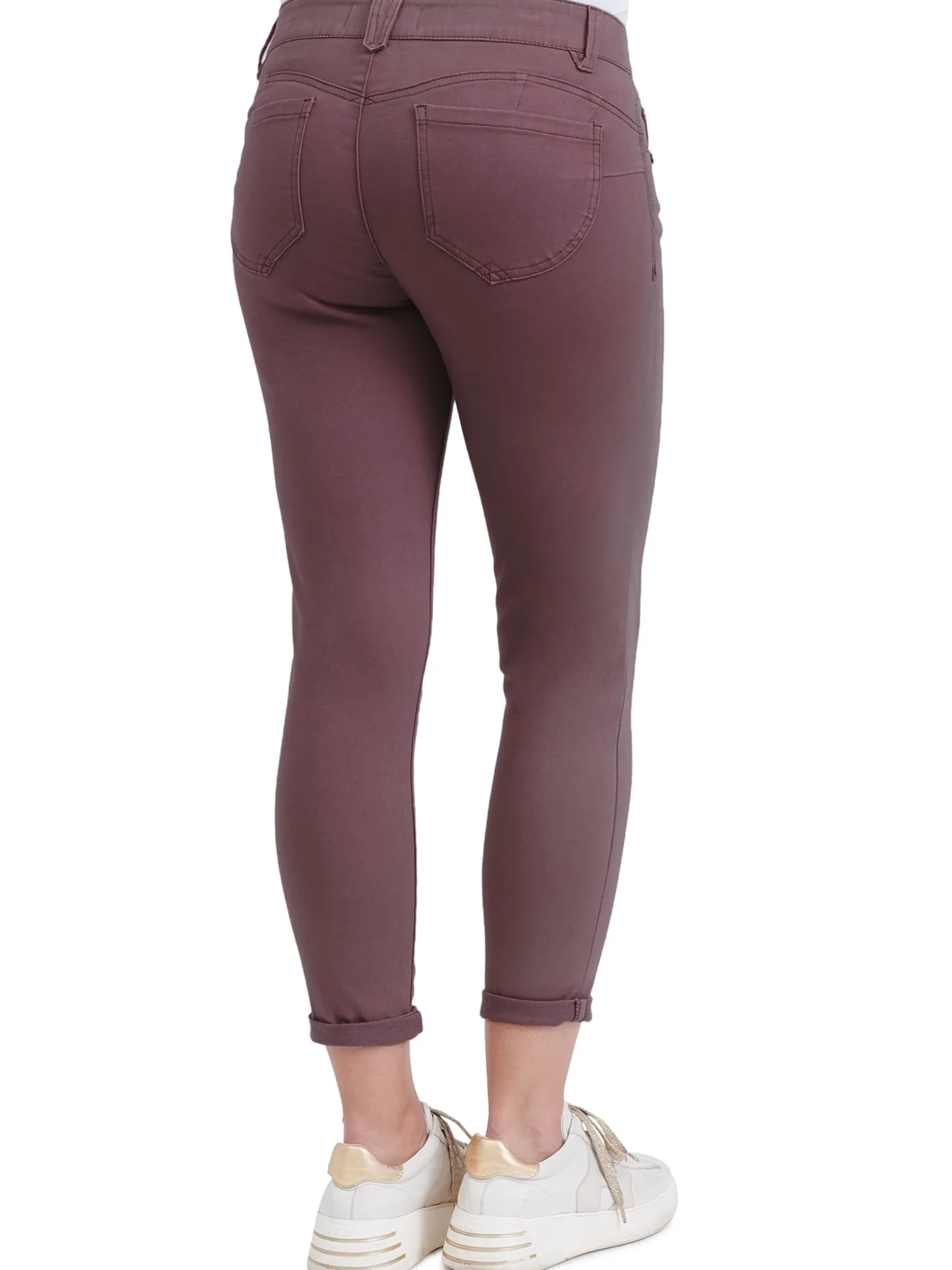 "Ab"solution® Colored Ankle Skimmer Pants