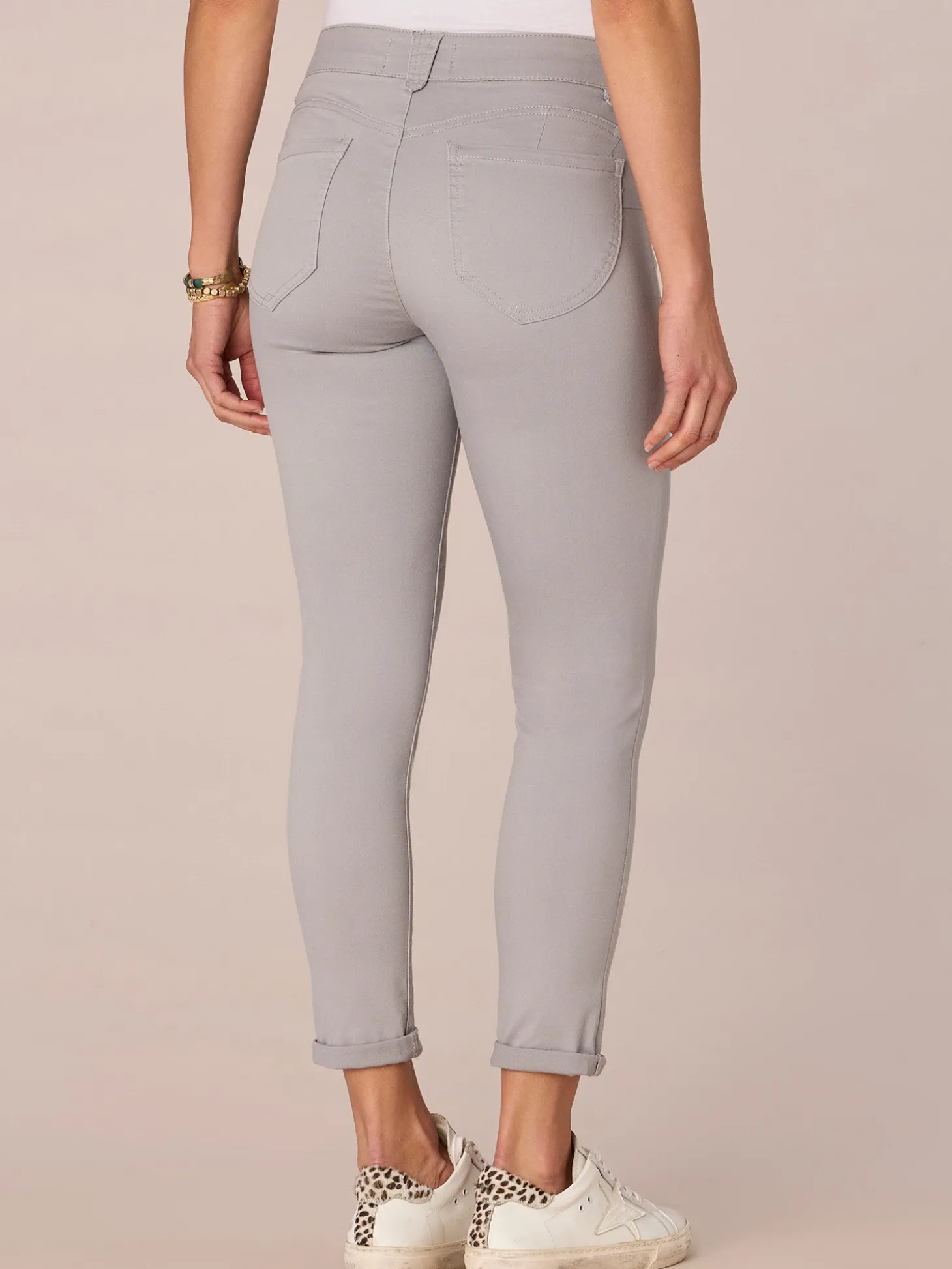 "Ab"solution® Colored Ankle Skimmer Pants