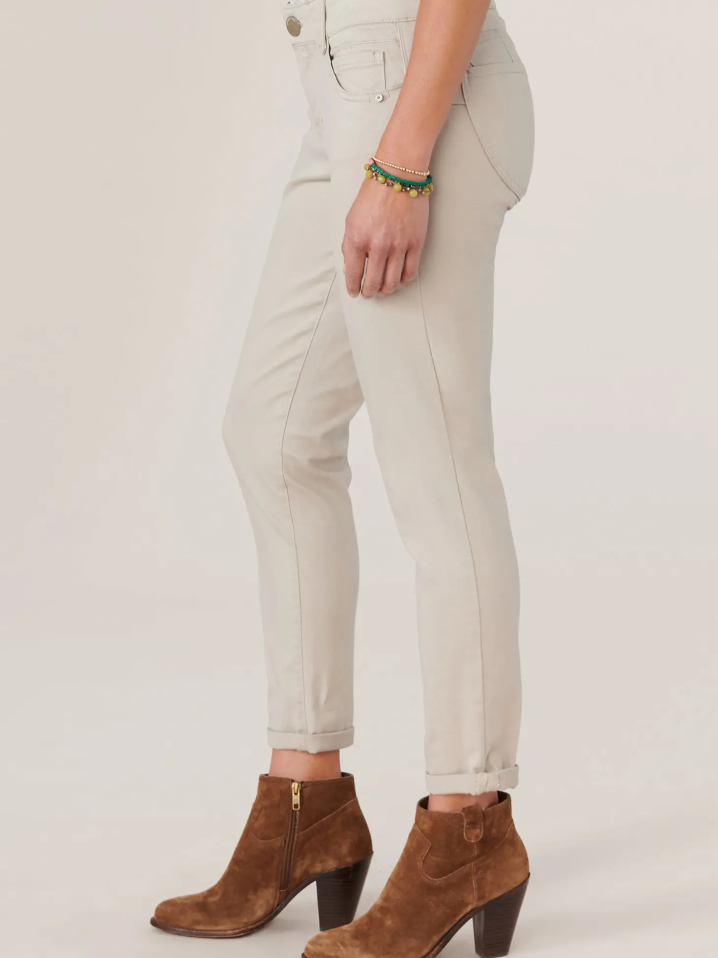 "Ab"solution® Colored Ankle Skimmer Pants