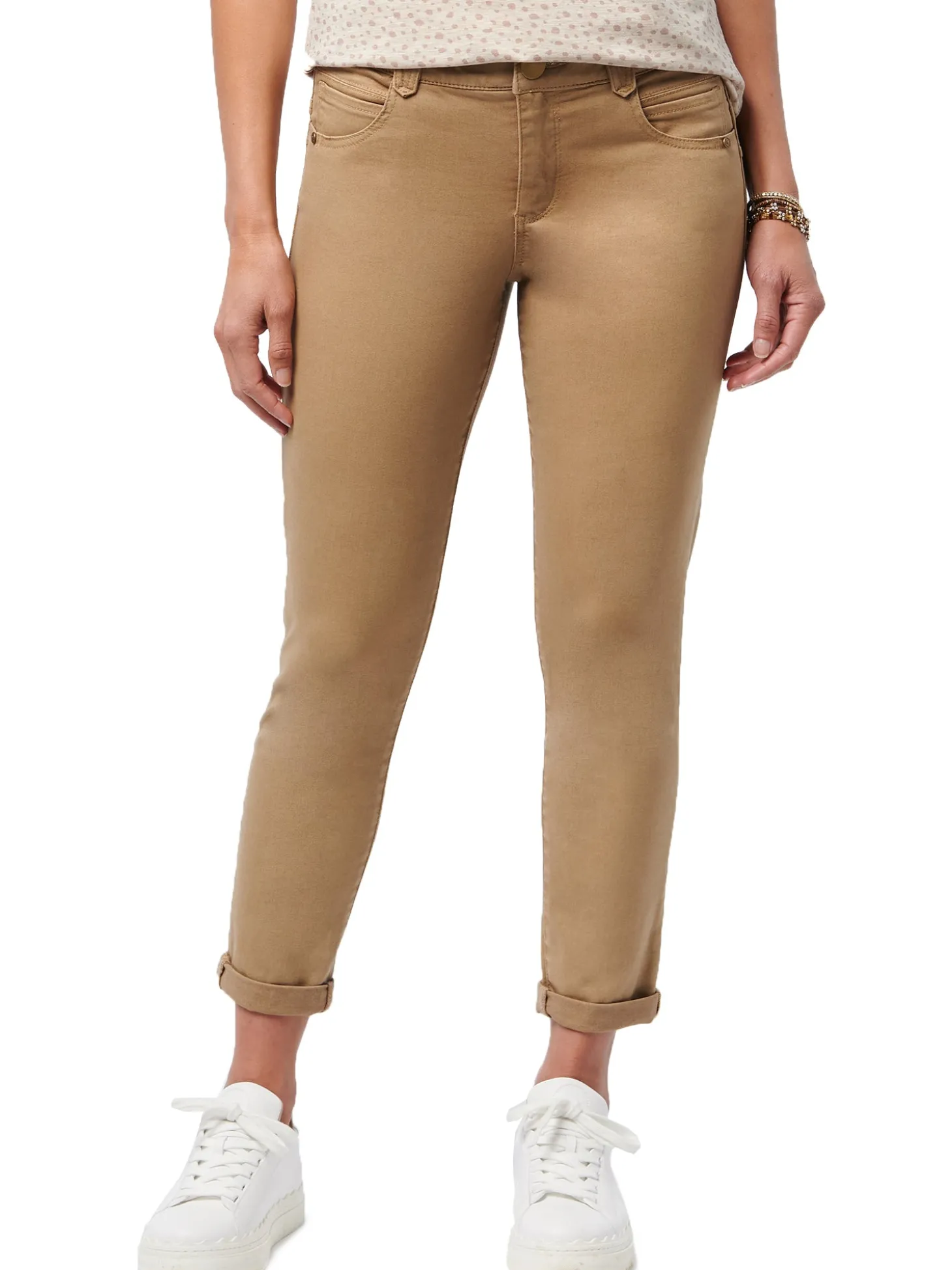 "Ab"solution® Colored Ankle Skimmer Pants