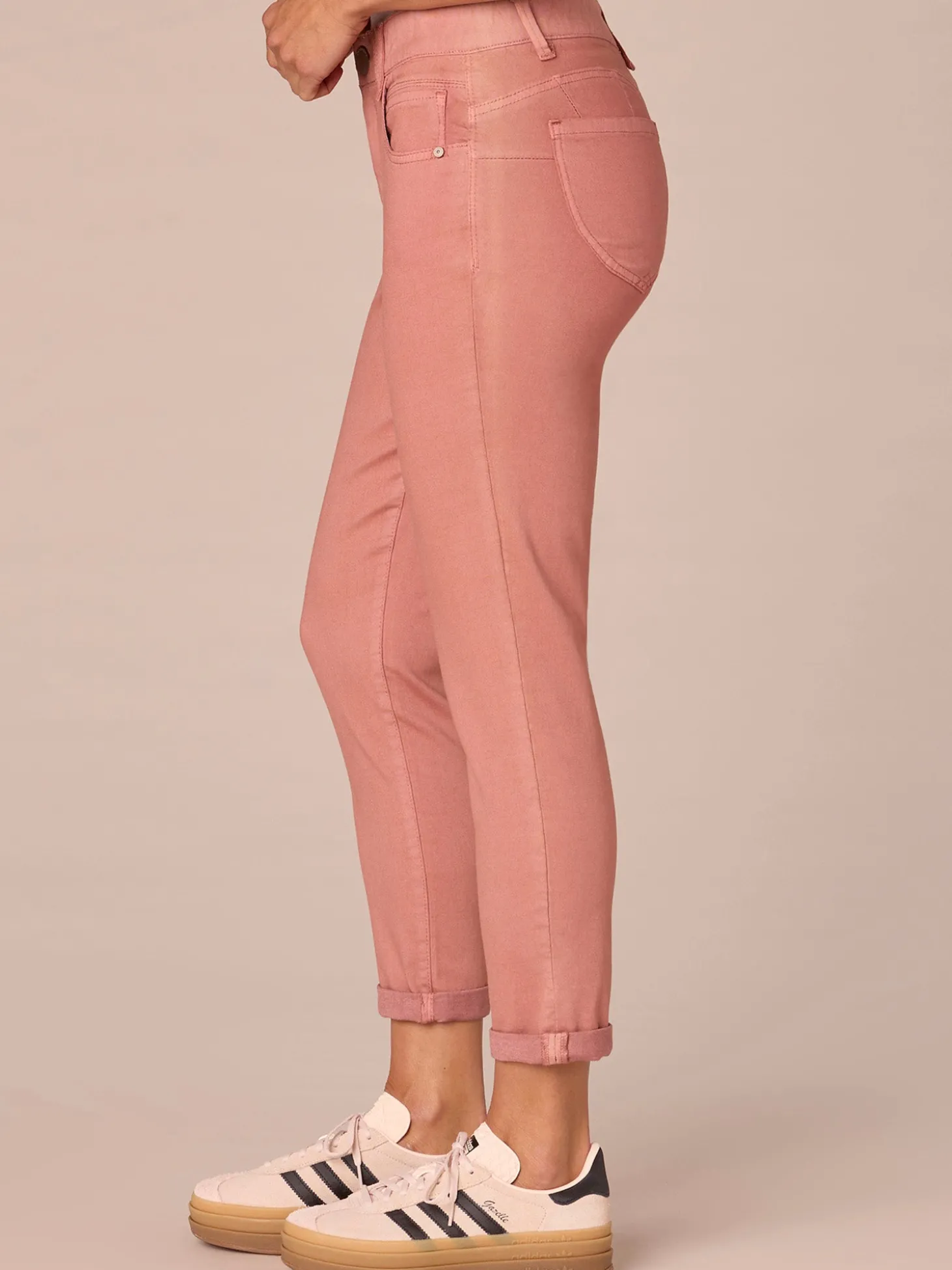 "Ab"solution® Colored Ankle Skimmer Pants