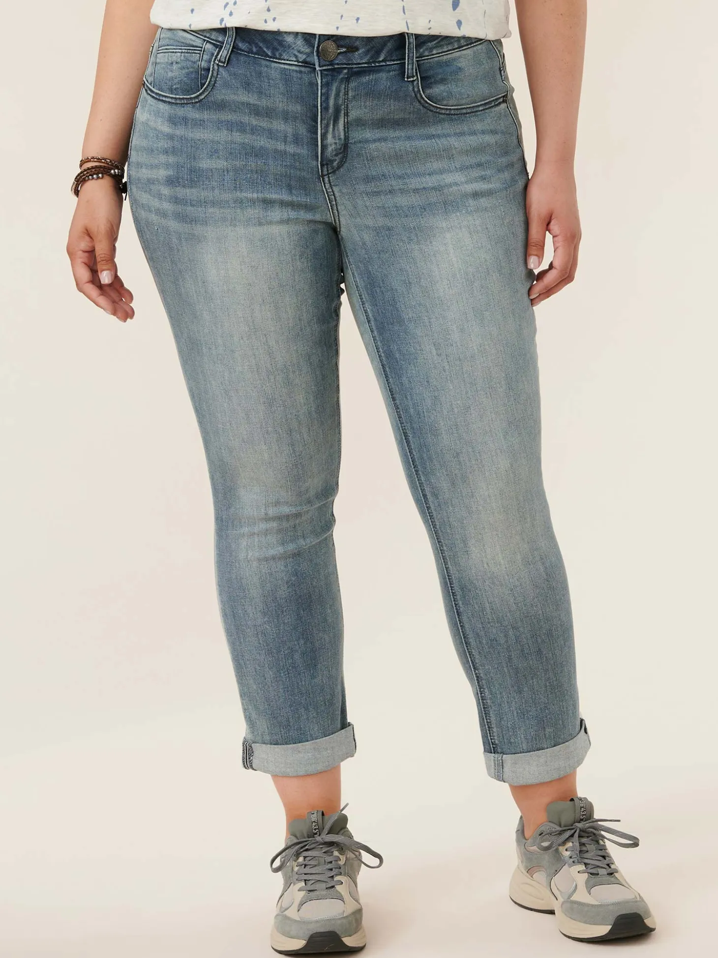 "Ab"solution® Girlfriend Blue Plus Jeans