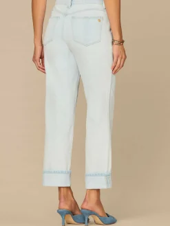“Ab”solution® High Rise Boyfriend Jeans with Side Entry Pockets