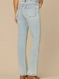 “Ab”solution® High Rise Double Yoke Plus Size Itty Bitty Boot Jeans