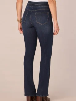 "Ab"solution® High Rise Pull On Tall Itty Bitty Boot Glider Jeans