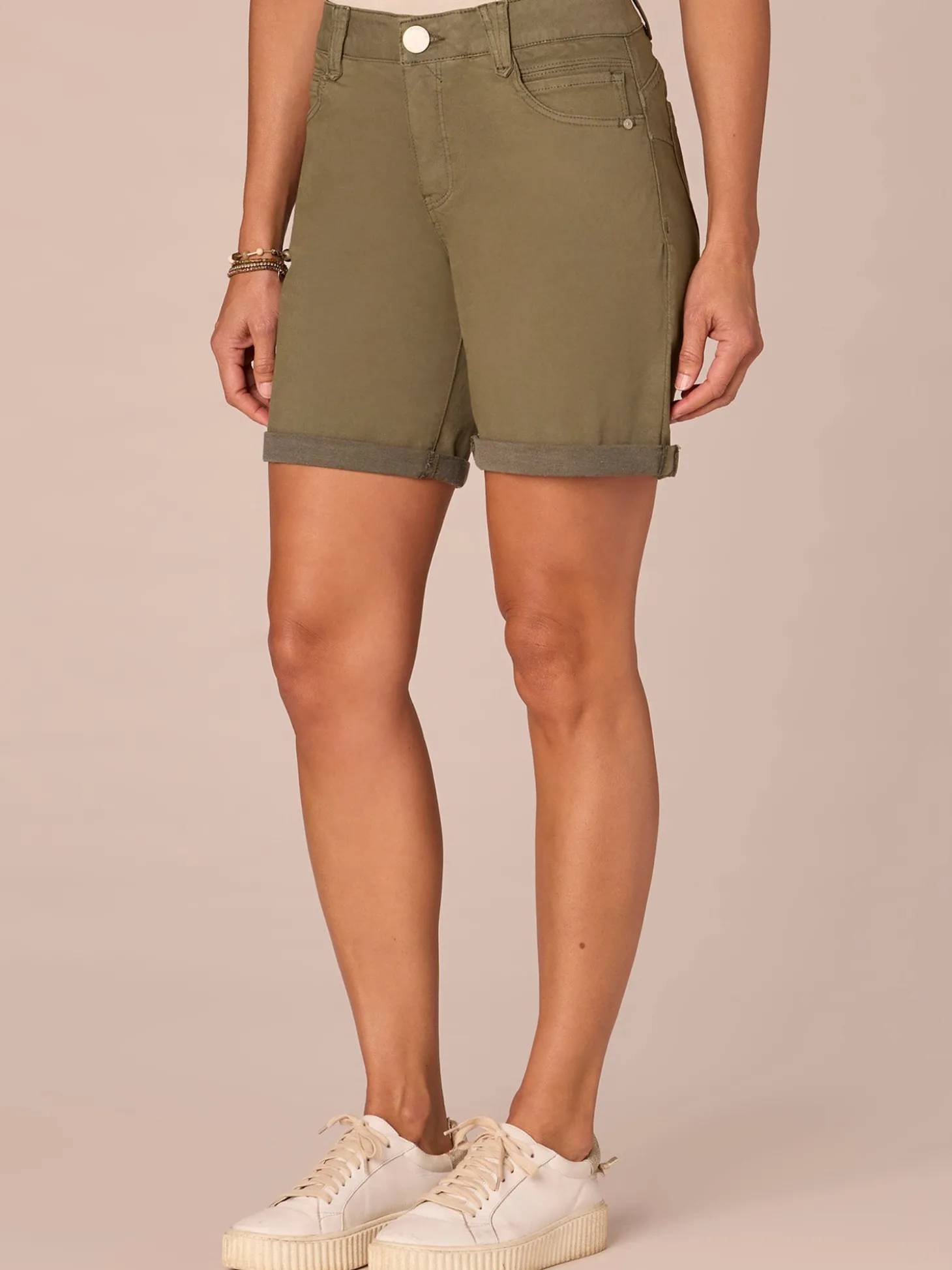"Ab"solution® 7" Inseam Twill Colored Shorts