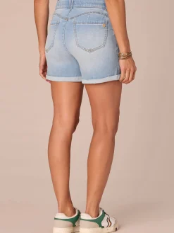"Ab"solution Mid-Rise 5-Inch Inseam Shorts