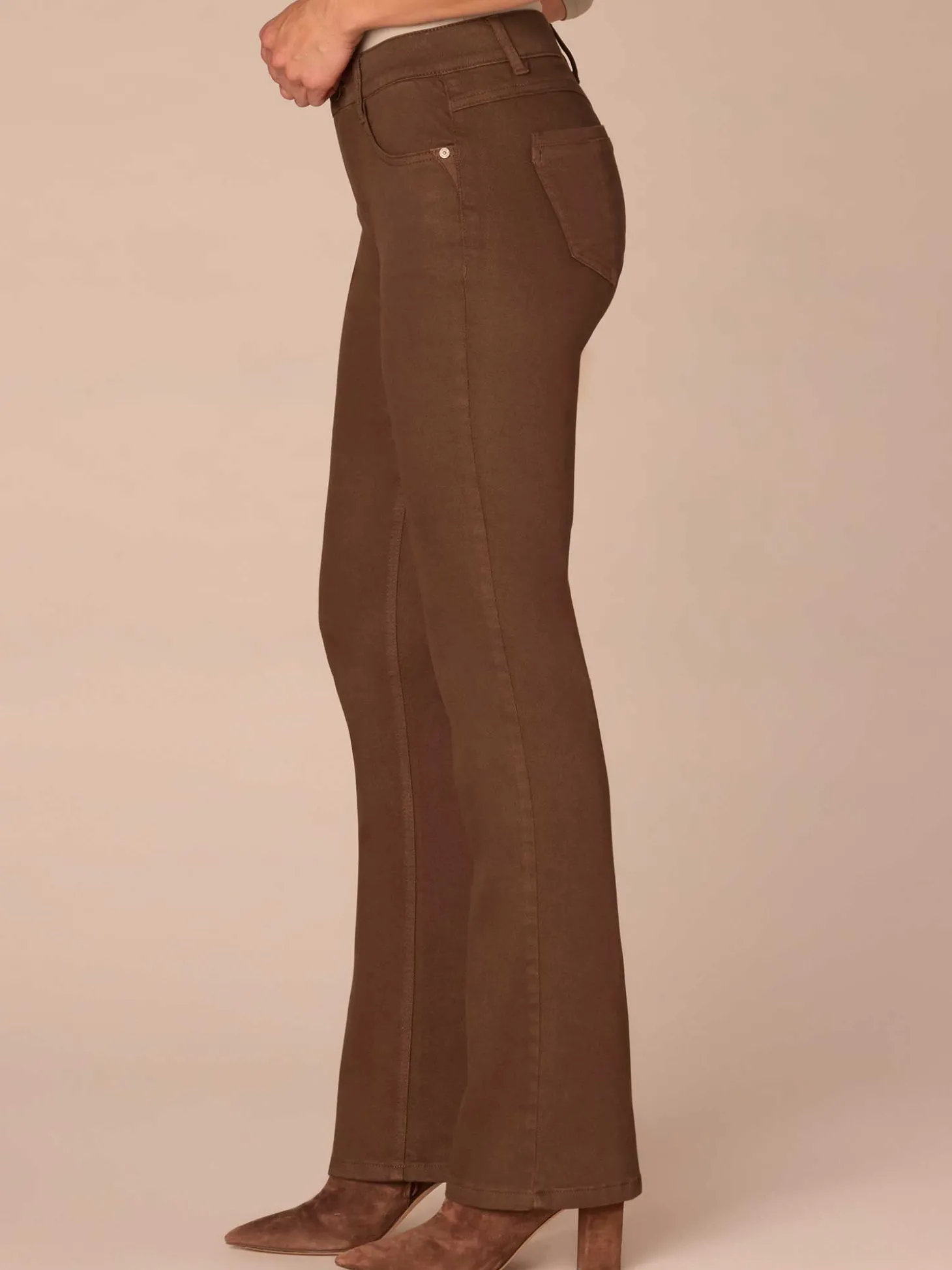 "Ab"solution® Mid-Rise Itty Bitty Boot Tall Pants