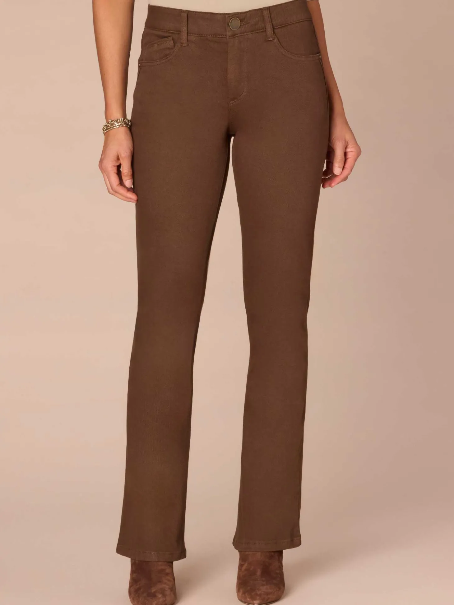 "Ab"solution® Mid-Rise Itty Bitty Boot Tall Pants