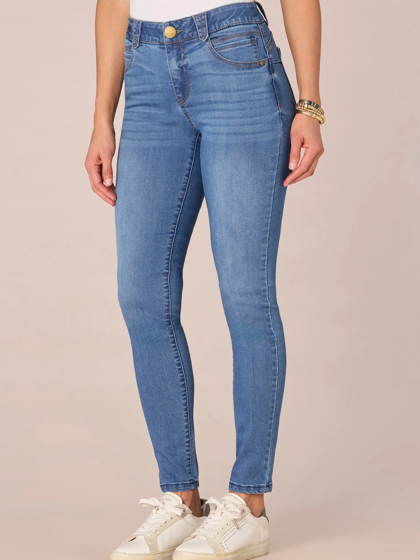 "Ab"solution Mid-Rise Jegging Petite Jeans