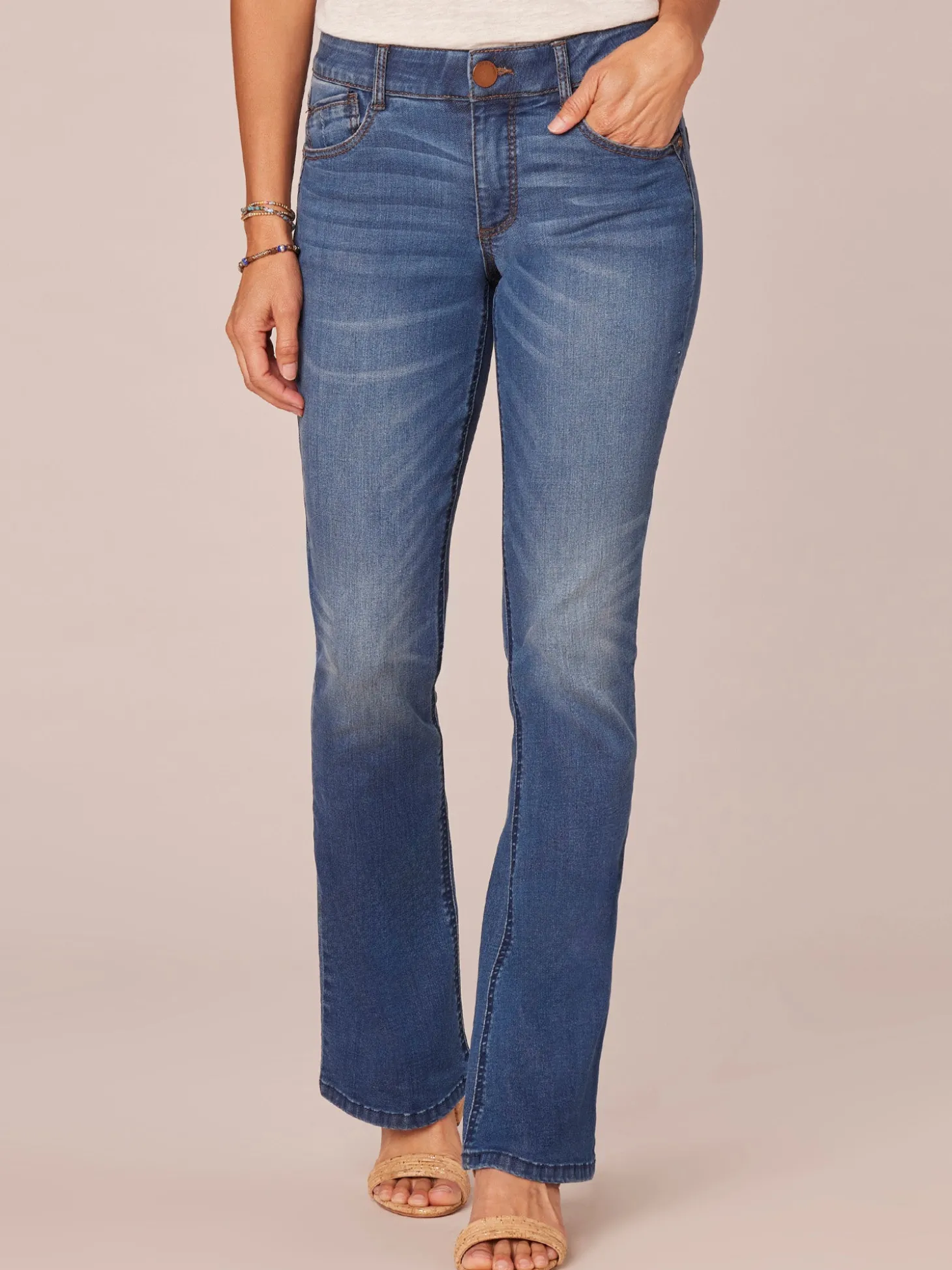 "Ab"solution® Mid-Rise REPREVE® Tall Itty Bitty Boot Jeans