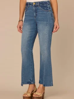 "Ab"solution® Skyrise Barely Boot Jeans with Clean Finish Step Hem
