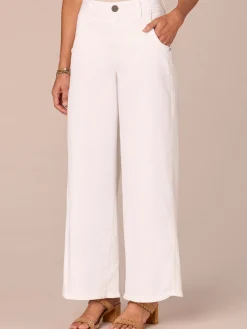 “Ab”solution® Skyrise Tulip Hem Wide Leg Plus Size Jeans
