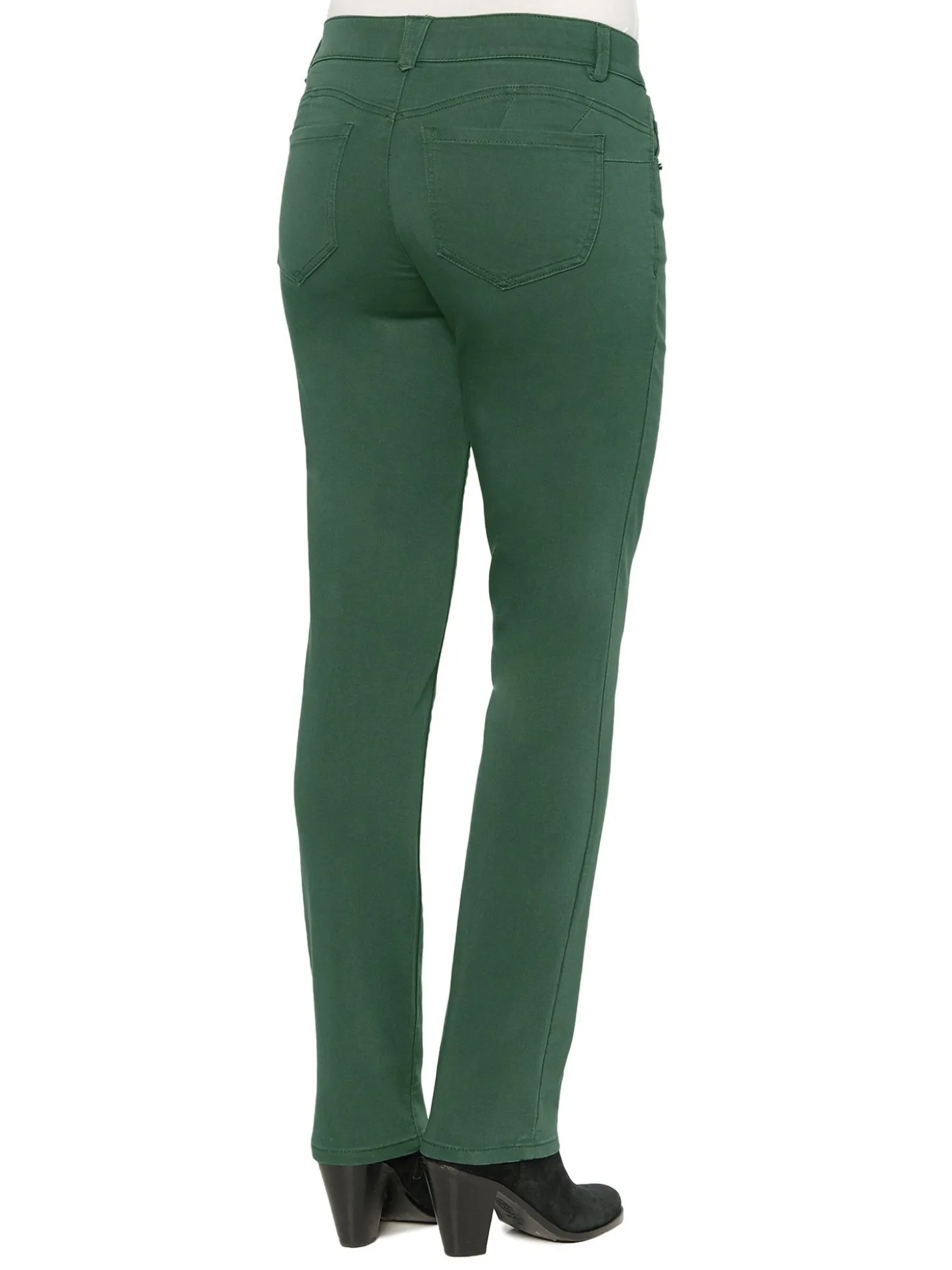 "Ab"solution® Straight Leg Colored Jeans
