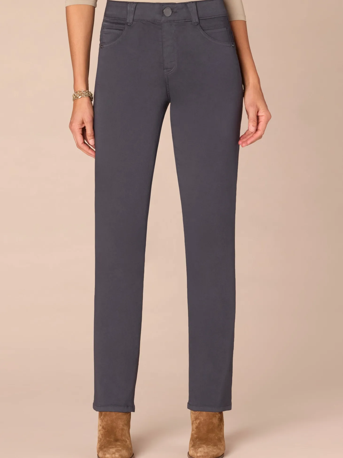 "Ab"solution® Straight Leg Tall Colored Jeans