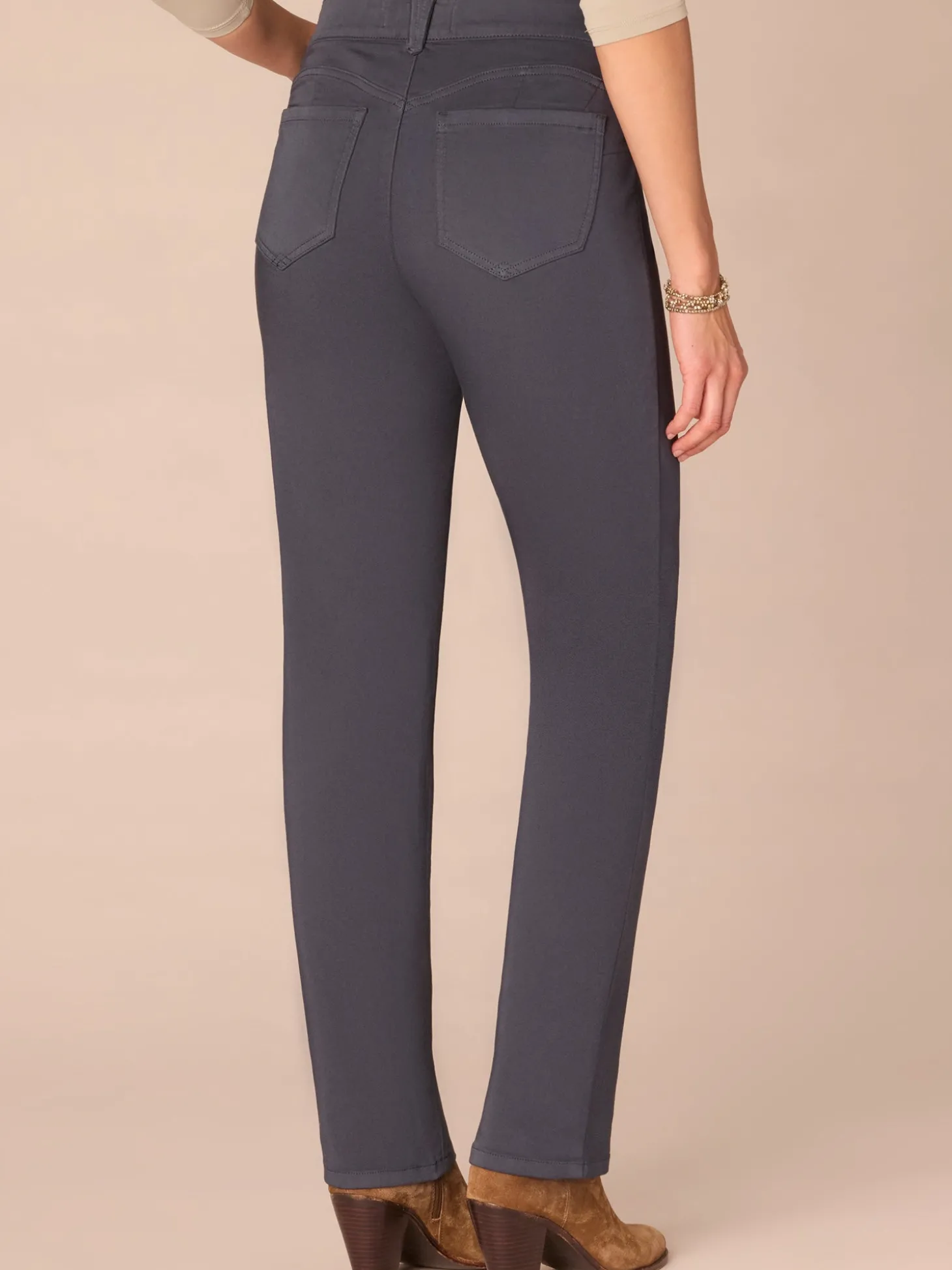 "Ab"solution® Straight Leg Tall Colored Jeans