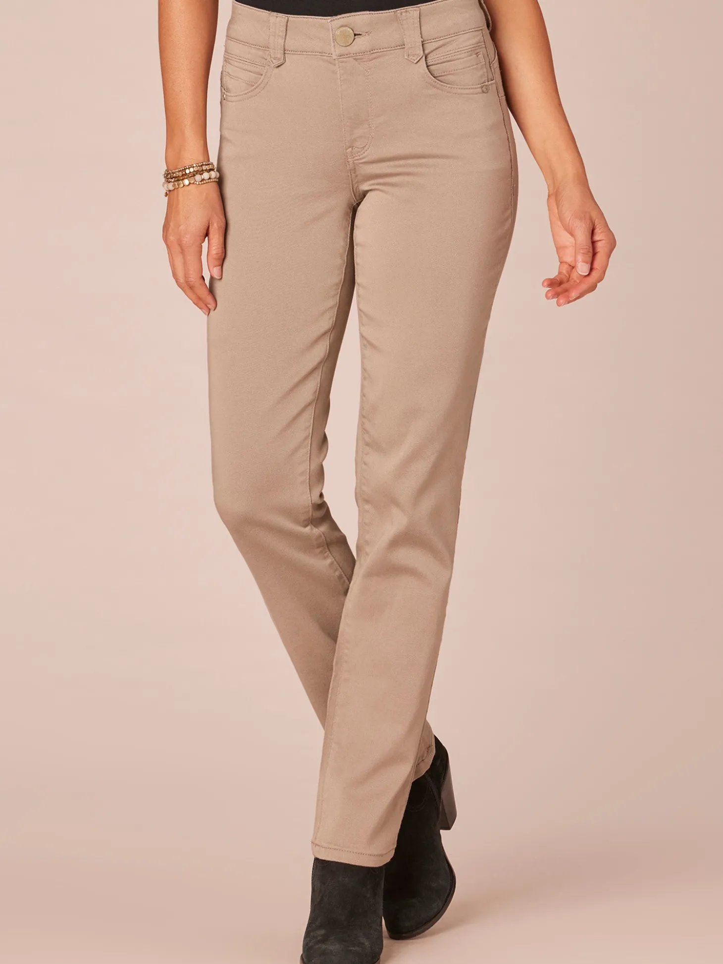 "Ab"solution® Straight Leg Tall Colored Jeans