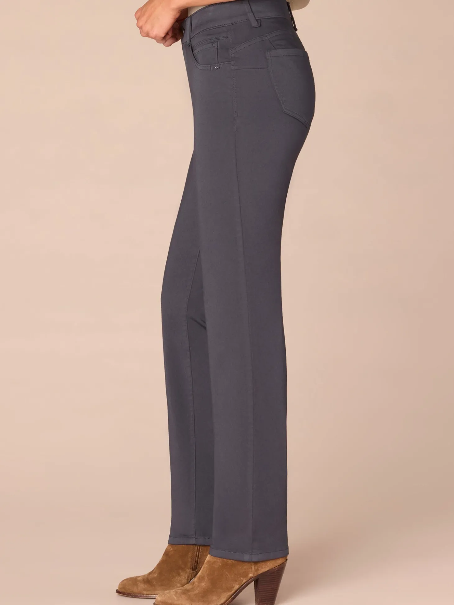 "Ab"solution® Straight Leg Tall Colored Jeans