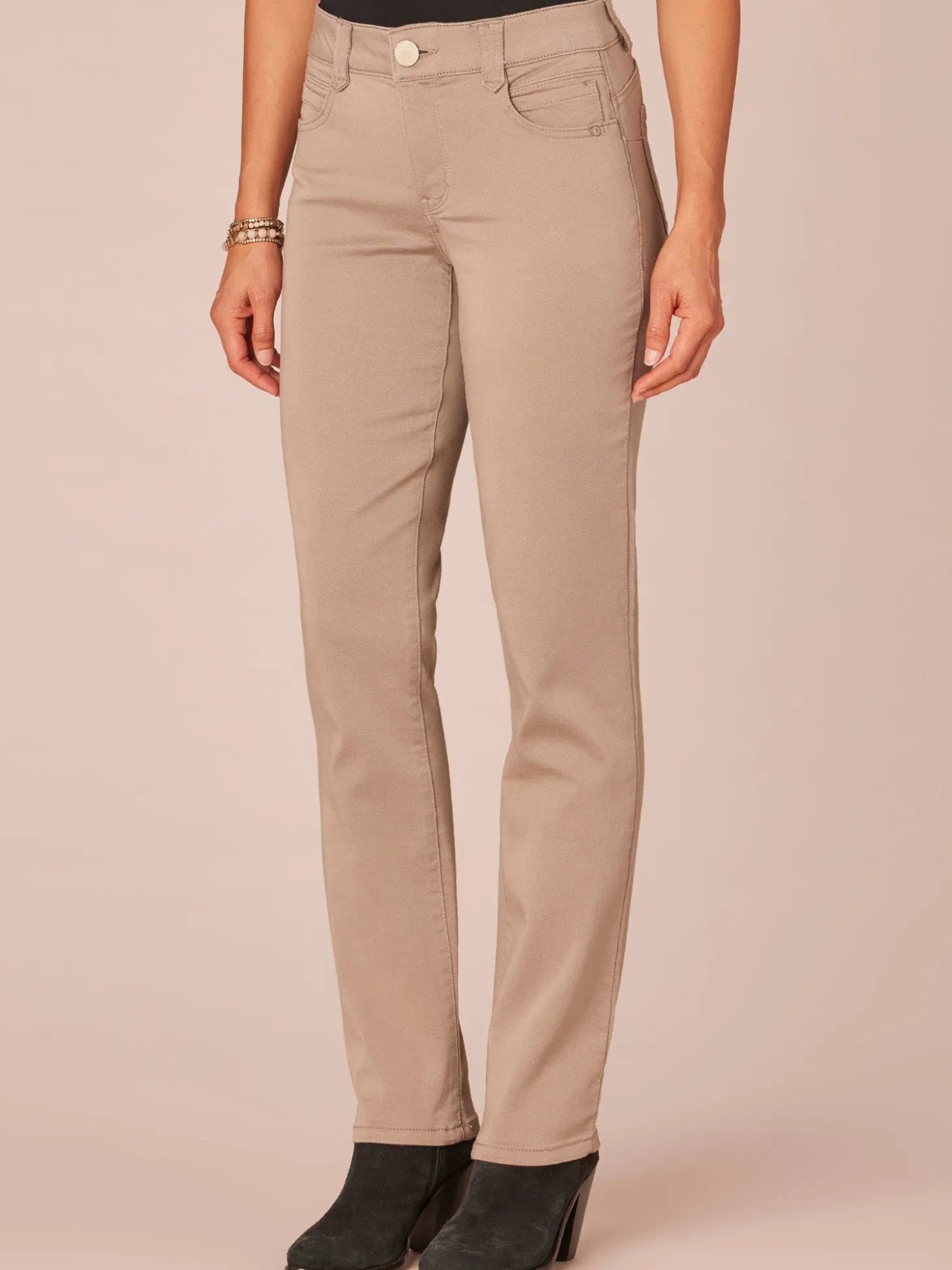 "Ab"solution® Straight Leg Tall Colored Jeans