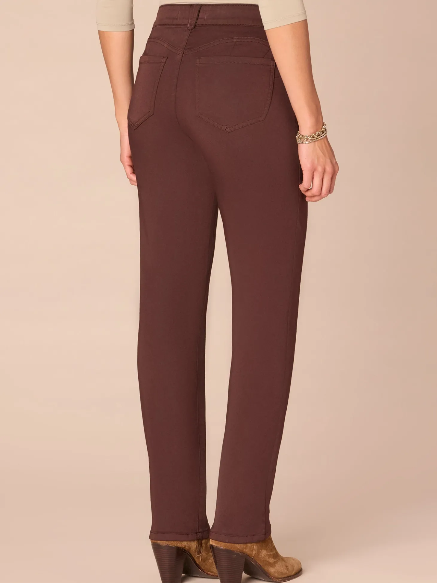 "Ab"solution® Straight Leg Tall Colored Jeans
