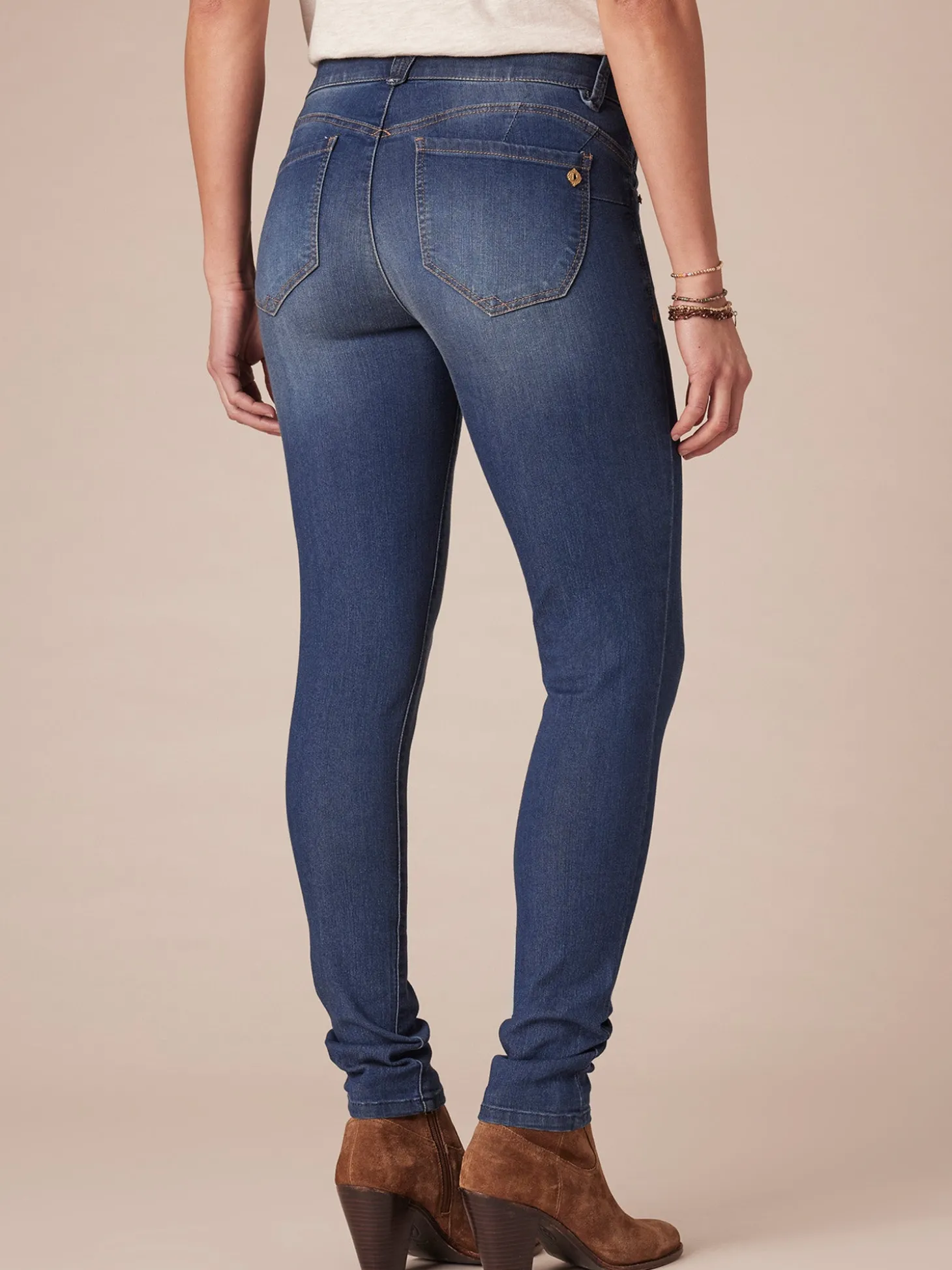 Blue Denim Jegging "Ab"solution® Booty Lift Jean