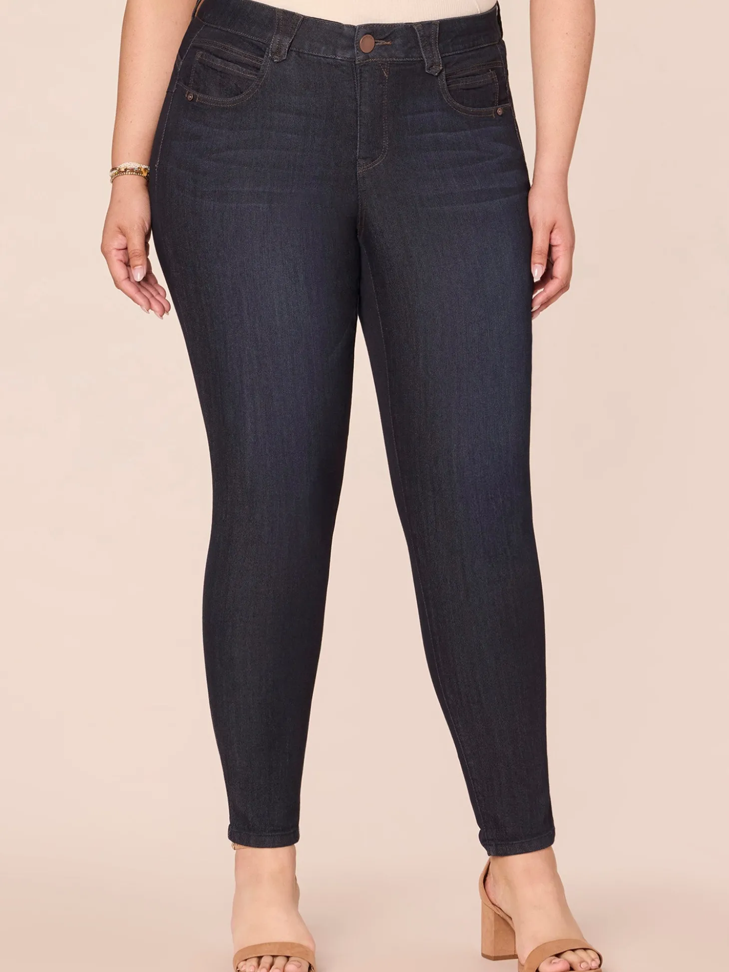 Dark Indigo "Ab"solution® Booty Lift Plus Jegging Jeans