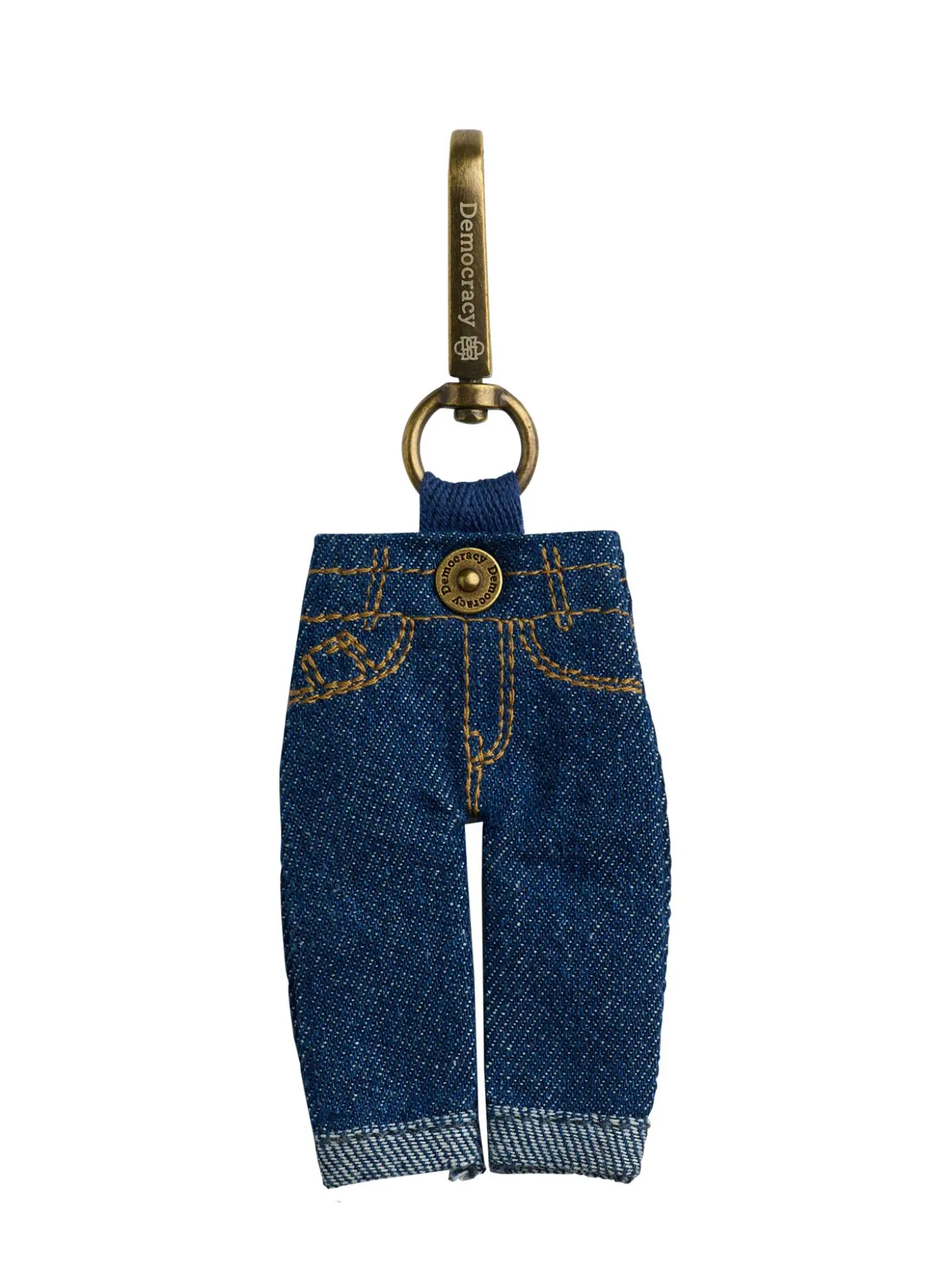 Indigo Denim Mini Jean Bag Charm