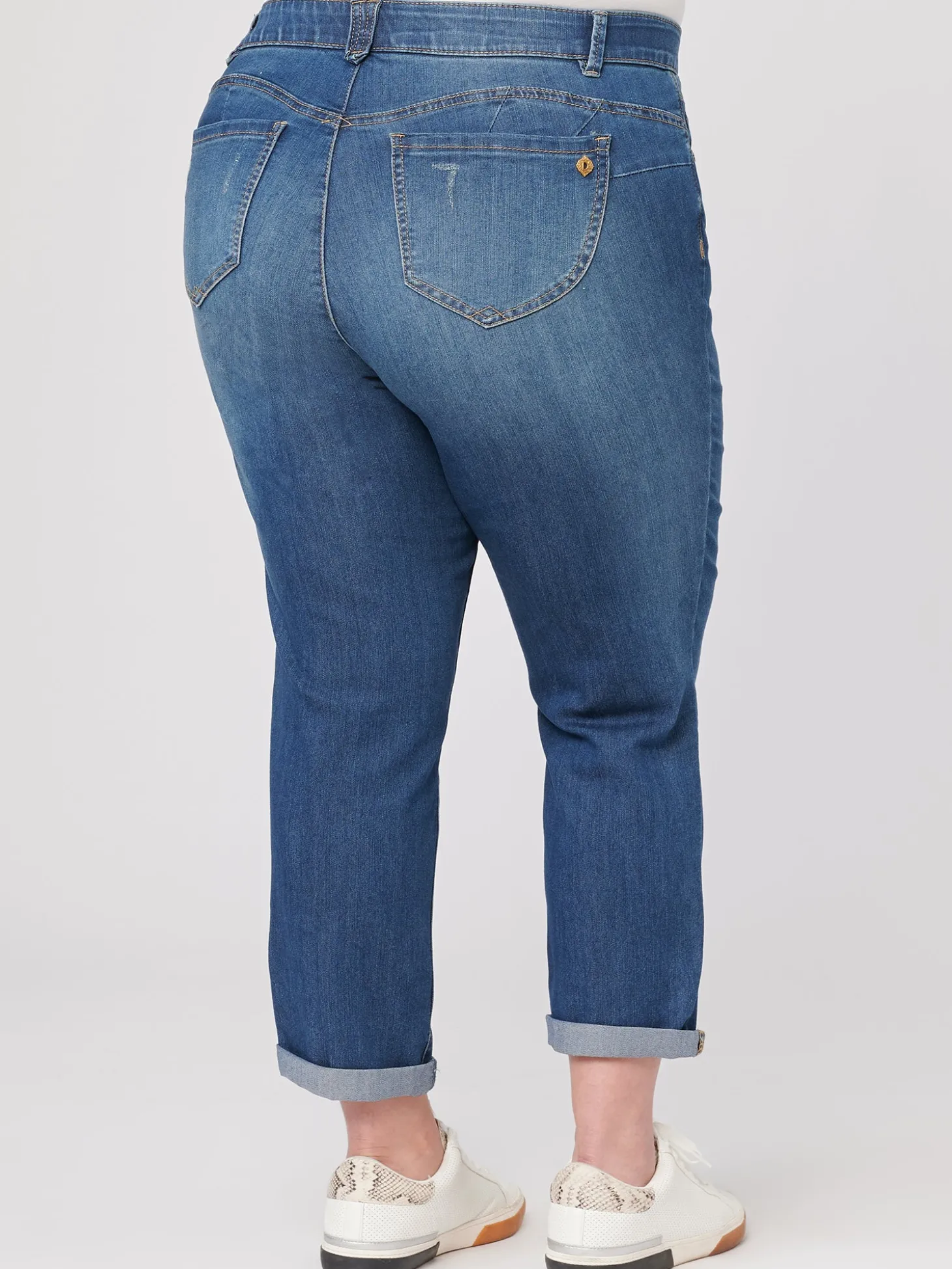 Plus "Ab"solution® Ankle Crop Jean